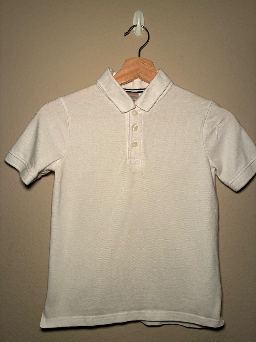 Gymboree size 7 White uniform shirt